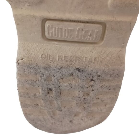 Guide Gear Wellington Mens Boots 9.5M Work Wedge Leather Oil Resistant Sole - Picture 12 of 16